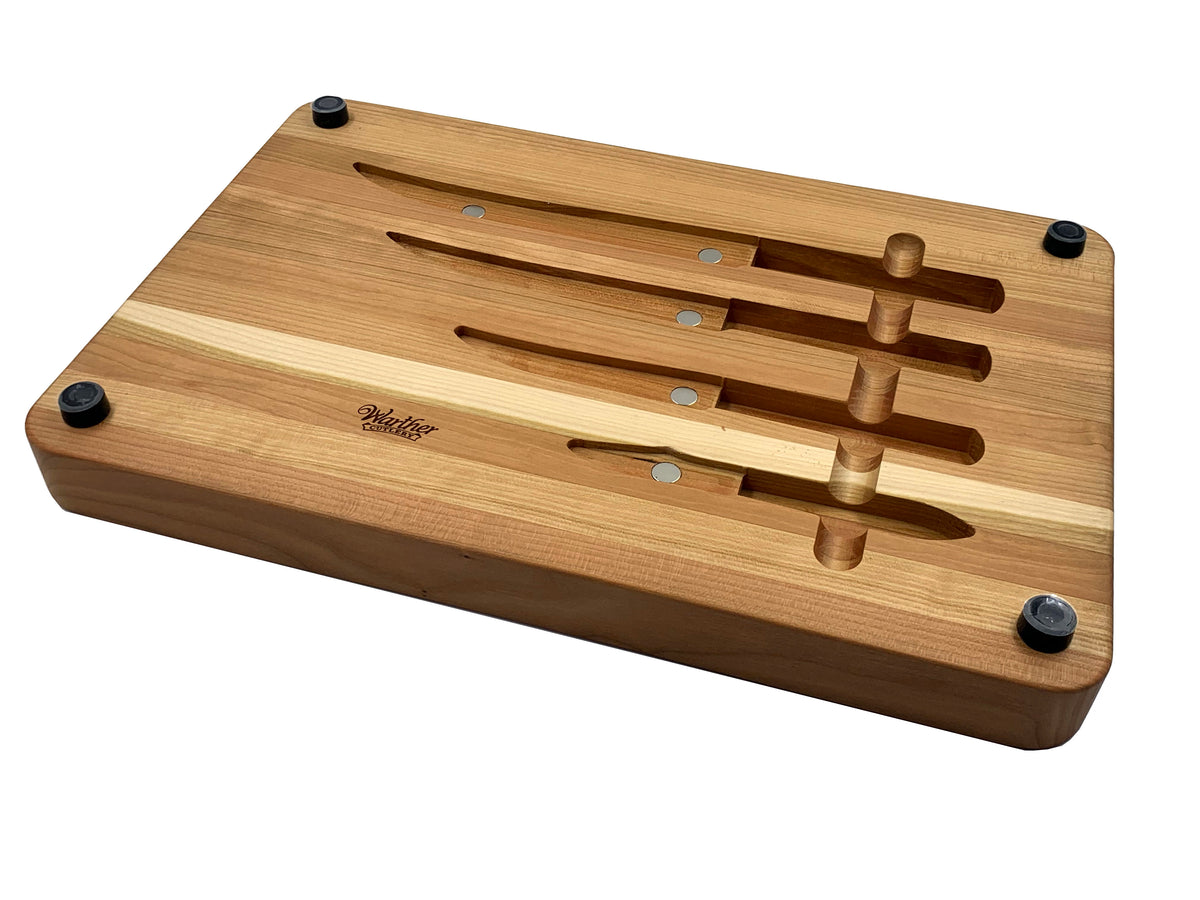 Kitchen Essentials Set Butcher Block (Empty)