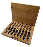 3" Steak Knives In A Wood Chest (Set of 8)