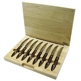 3" Steak Knives In A Wood Chest (Set of 8)