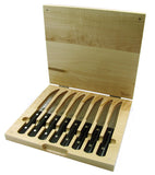 5" Steak Knives In A Wood Chest (Set of 8)